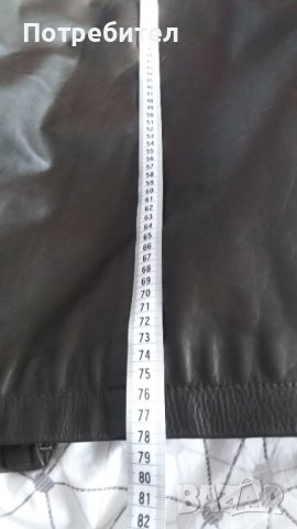 Кожено яке, снимка 8 - Якета - 43622443