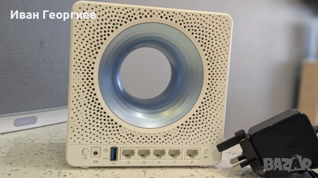 Asus Blue Cave AC2600 dual band gigabit рутер , снимка 4 - Рутери - 51355415