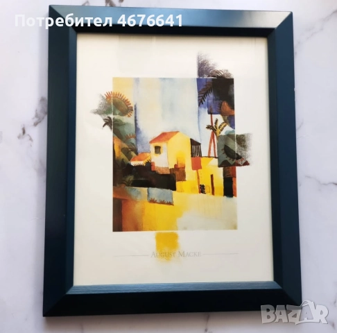 Принтове на August Macke, снимка 2 - Картини - 52937868