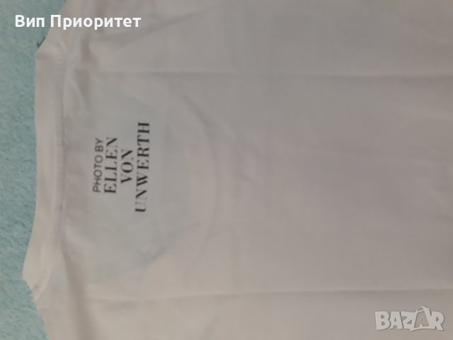  Бяла тениска DOLCE & GABBANA с Дженифър Лопес , италианска, снимка 7 - Тениски - 37249777
