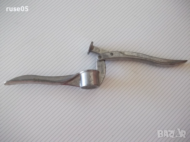 Преса за чесън алуминиева съветска, снимка 5 - Прибори за хранене, готвене и сервиране - 51953240