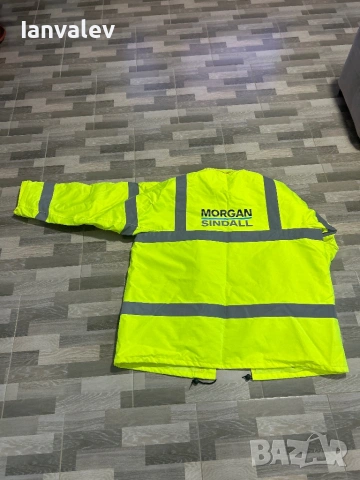 Яке / дълго зимно работно , снимка 3 - Якета - 53364238