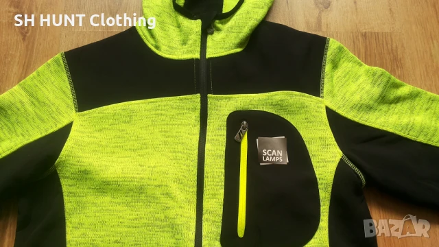 BLAKLADER 4930-2117 Knitted Cardigan with Softshell размер M суичър - 1265, снимка 6 - Суичъри - 51109506