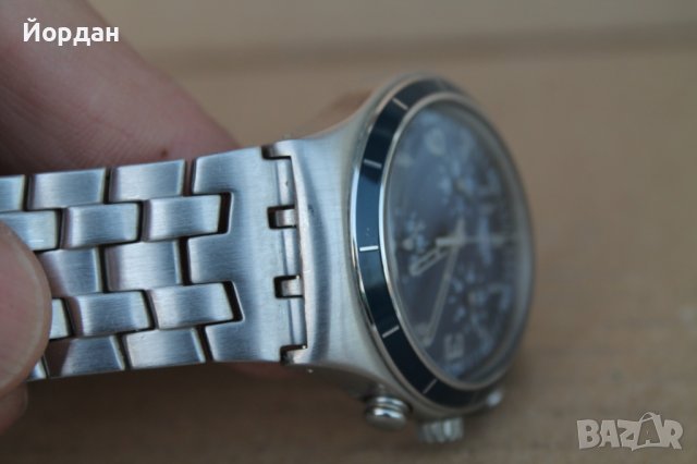 Мъжки часовник ''Swatch'' хронограф 40 мм, снимка 9 - Мъжки - 43593874
