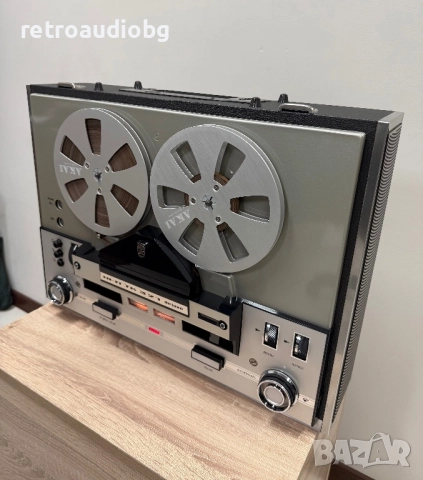 🔉Колекционерски ролков магнетофон Grundig TK-321 deluxe - нов🔉, снимка 4 - Декове - 52904828