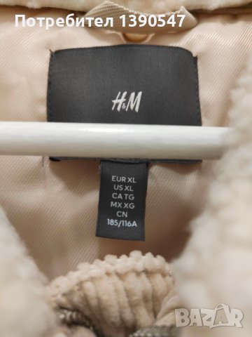 Продавам чисто ново зимно яке H&M - 65лв, снимка 5 - Якета - 39107475