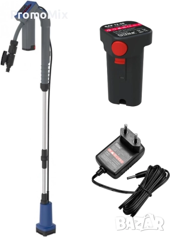 Акумулаторна водна помпа Gude RFP 12 201 04 1500 лч 12V Помпа за варели бидони бурета с батерия и за, снимка 7 - Други инструменти - 52599309