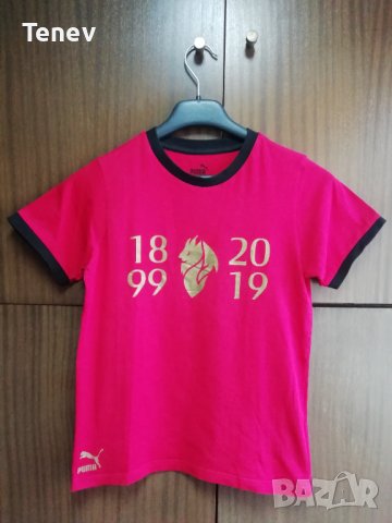 AC Milan 120 Year Anniversary 1899-2019 Puma оригинална 11-12г детска тениска юбилейна Милан Пума , снимка 1 - Детски тениски и потници - 43641056