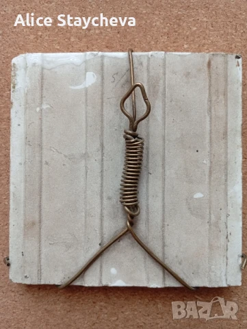 Холандска картина керамична плочка, снимка 2 - Антикварни и старинни предмети - 51257178