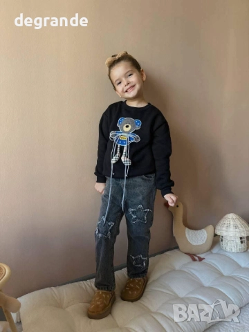 Детски комплект Блузка+Дънки 