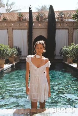 Лятна бяла рокля , снимка 1