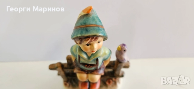 Goebel Hummel, порцеланова фигура, Wayside Harmony, TMK6, 111 3/0, 1986 г., снимка 10 - Колекции - 52582332