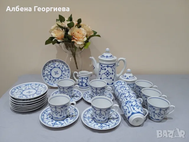 Баварски комплект за кафе Winterling Schwarzenbach BAVARIA, снимка 2 - Сервизи - 47462150