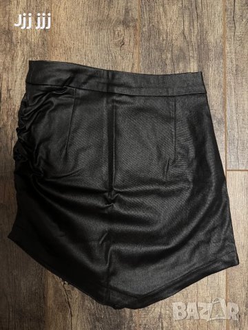 Кожена къса пола, снимка 1