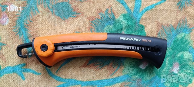 Градински сгъваем трион FISKARS с 16 см. острие. Нов., снимка 7 - Градински инструменти - 43436494
