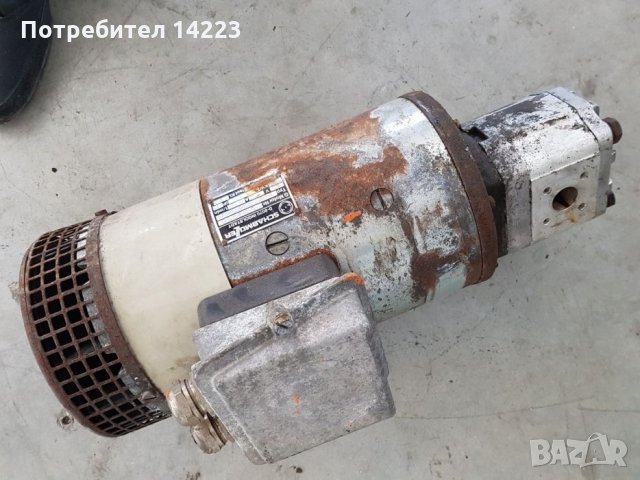 Правотоков електродвигател с хидравлична помпа за електрокар 80 V