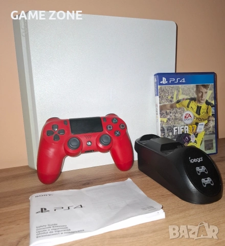Playstation 4 Slim Бял Гаранция 