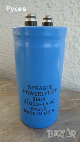 Кондензатори, снимка 3 - Други - 38476171