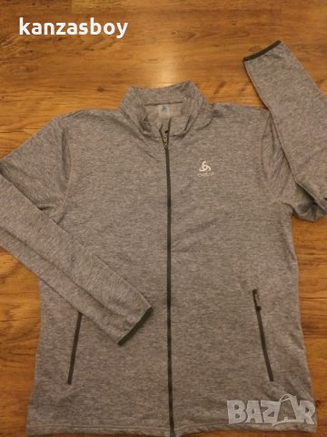 odlo - страхотно мъжко горнище КАТО НОВО, снимка 5 - Спортни дрехи, екипи - 35130523