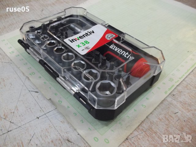 Отвертка "INVENTIV - 38 бр." комплект нова, снимка 4 - Отвертки - 40350292