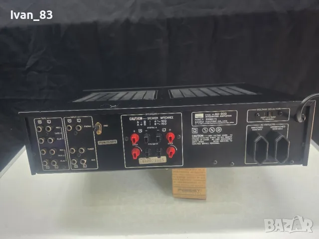Усилвател Sansui AU-D33, снимка 4 - Ресийвъри, усилватели, смесителни пултове - 50154955