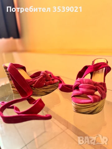 Чисто нови лятни платформи , снимка 3 - Дамски обувки на ток - 50981936