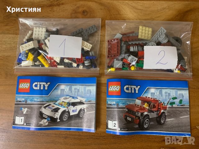 Lego City 60128 - Полицейско преследване, снимка 2 - Конструктори - 37666865