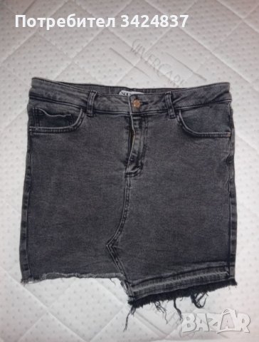 Дънкова пола, снимка 3 - Поли - 39160821