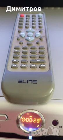 ELITE DVD плейър с дистанционно и 40 ДВД диска, снимка 2 - Плейъри, домашно кино, прожектори - 51405547