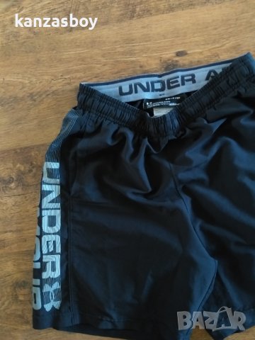 Under Armour Woven Graphic Wordmark Short - страхотни мъжки шорти КАТО НОВИ, снимка 3 - Спортни дрехи, екипи - 36964260