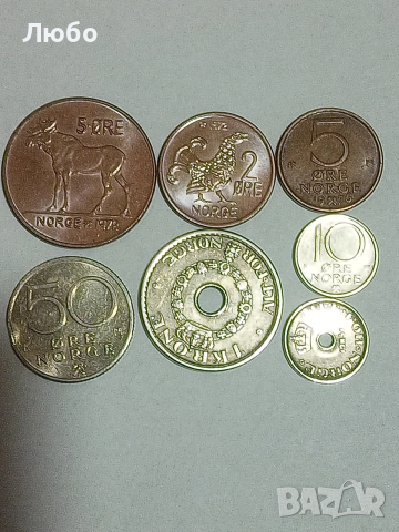 лот от чужди монети, снимка 2 - Нумизматика и бонистика - 53245946