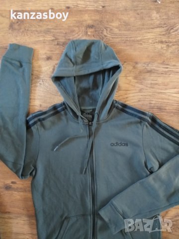 adidas Men's French Terry Hoodie - страхотно мъжко горнище, снимка 4 - Спортни дрехи, екипи - 43383949