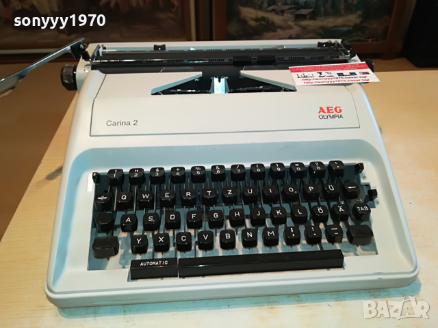 aeg olympia carina 2-germany 1904221209, снимка 5 - Друго - 36505915
