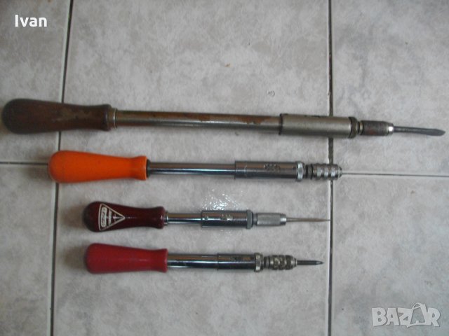 Автоматична Английска Ръчна Отвертка-330-490мм-Отлична-Stanley Yankee, снимка 2 - Отвертки - 33261743