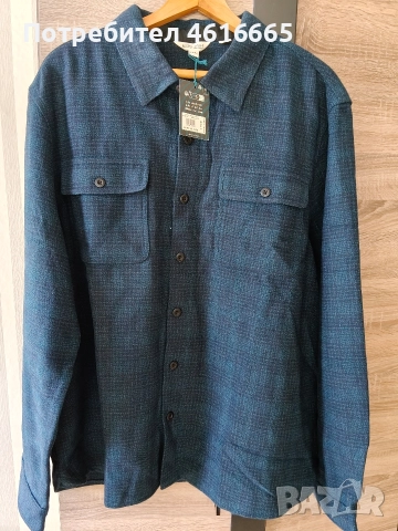мъжка вълнена риза , снимка 2 - Ризи - 52943422