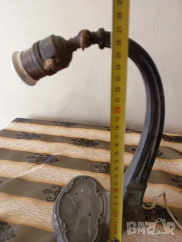 Стара настолна лампа арт деко, снимка 4 - Настолни лампи - 50030003