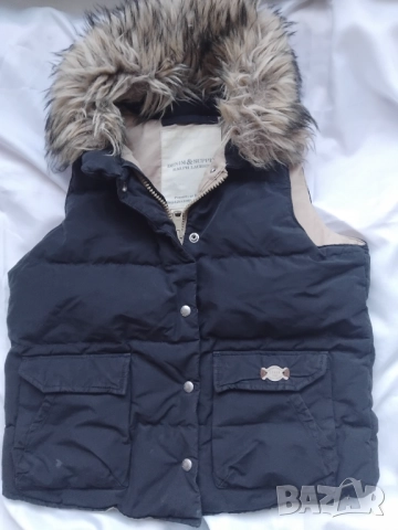 Ralph Lauren - 100% оригинален дамски дебел плътен елек, снимка 4 - Елеци - 52859277