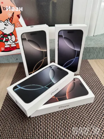 ЛИЗИНГ от 88лв/м*iPhone 16 pro max* НЕРАЗПЕЧАТАН 16 про макс
