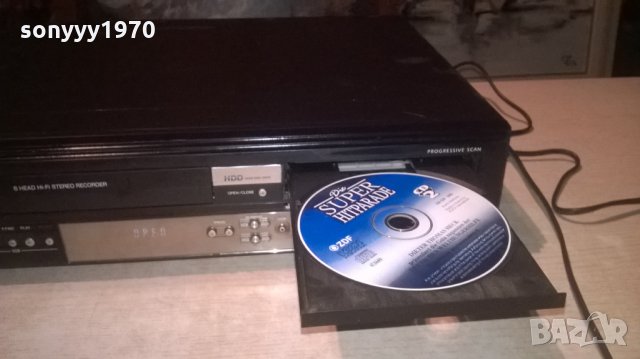 funai t3c-d8182db-dvd/hdd/video 6head hi-fi-внос швеицария, снимка 5 - Плейъри, домашно кино, прожектори - 27044955