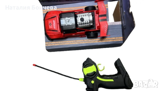 Състезателна турбо кола-пикап с дистанционно управление и функция за изкарване на дим, снимка 6 - Коли, камиони, мотори, писти - 53382130