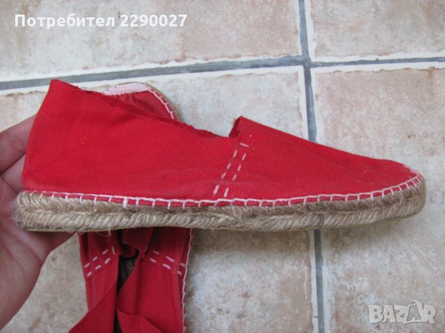 Еспадрили малък номер, снимка 2 - Дамски ежедневни обувки - 33535642