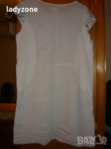 Ленена рокля - нова. MADE IN ITALY , снимка 4 - Рокли - 48828765