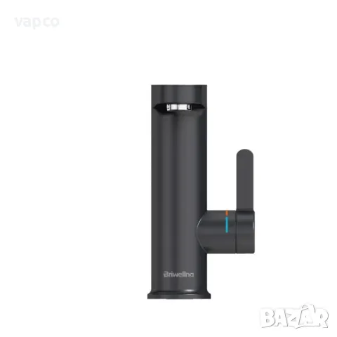 Проточен смесител с нагревател за кухня и баня Briwellna BP21-Black, снимка 8 - Смесители - 49438469