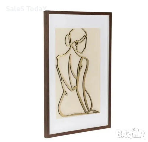 Картина декорация, Златно момиче, 40x60см