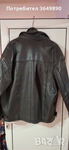 кожено яке в пелфектно състояние с подплата, снимка 4 - Якета - 53179266