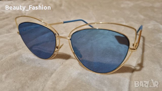 Слънчеви очила със сини стъкла, снимка 2 - Слънчеви и диоптрични очила - 35140369