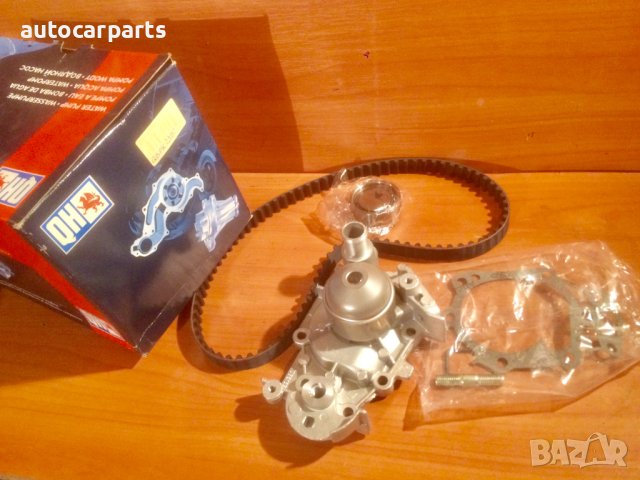 Комплект ангренажен ремък с водна помпа за Нисан и Рено / NISSAN и RENAULT двигател 1.1, 1.2