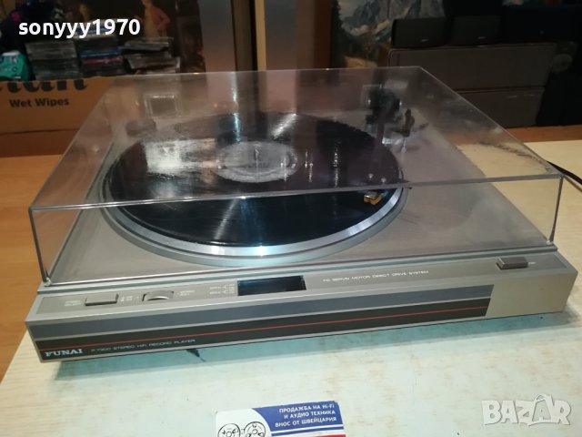 FUNAI P7300 HIFI-AUDIO-TECHNICA MADE IN JAPAN-ВНОС SWISS 2811231408, снимка 2 - Грамофони - 43181355