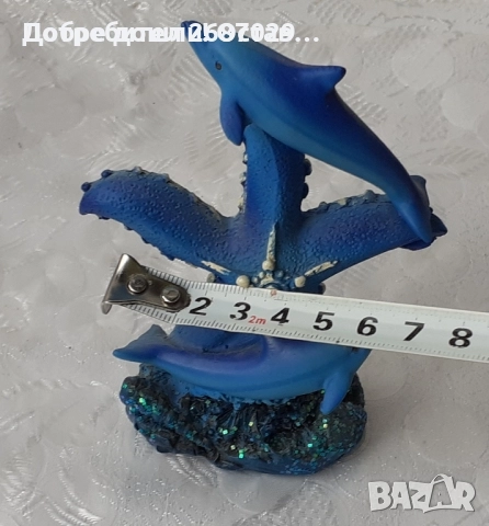 2 сламени кукли мадами, стара обувка и панер, делфин, морска звезда, снимка 15 - Статуетки - 29471602