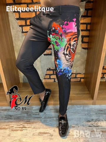 мъжки панталони Versace , снимка 8 - Спортни дрехи, екипи - 52259769